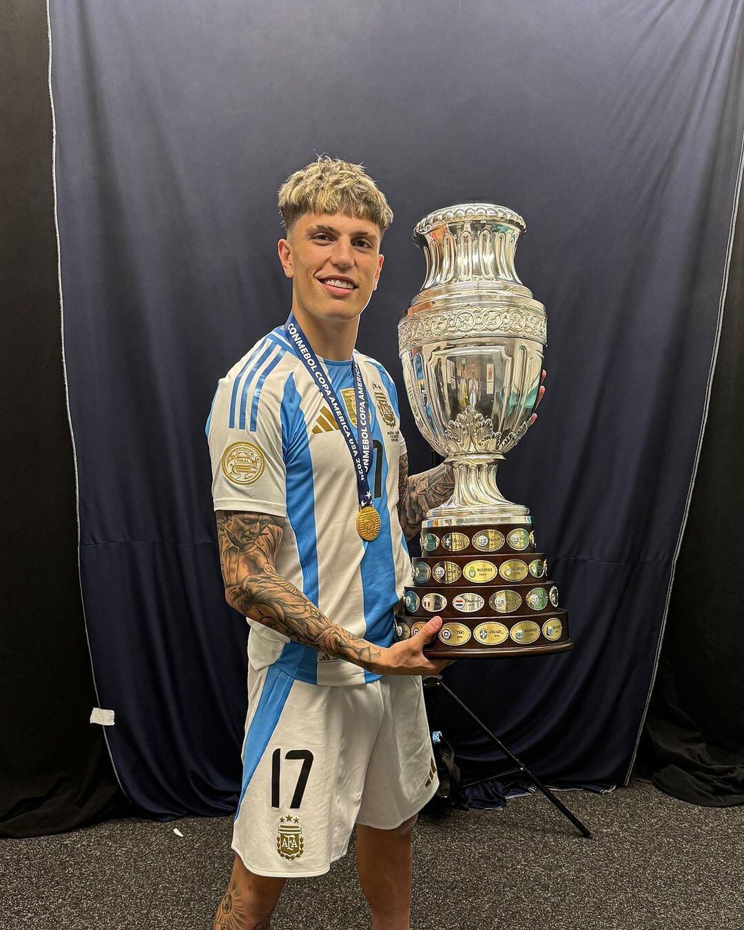 El álbum de fotos de La Scaloneta campeona de la Copa América