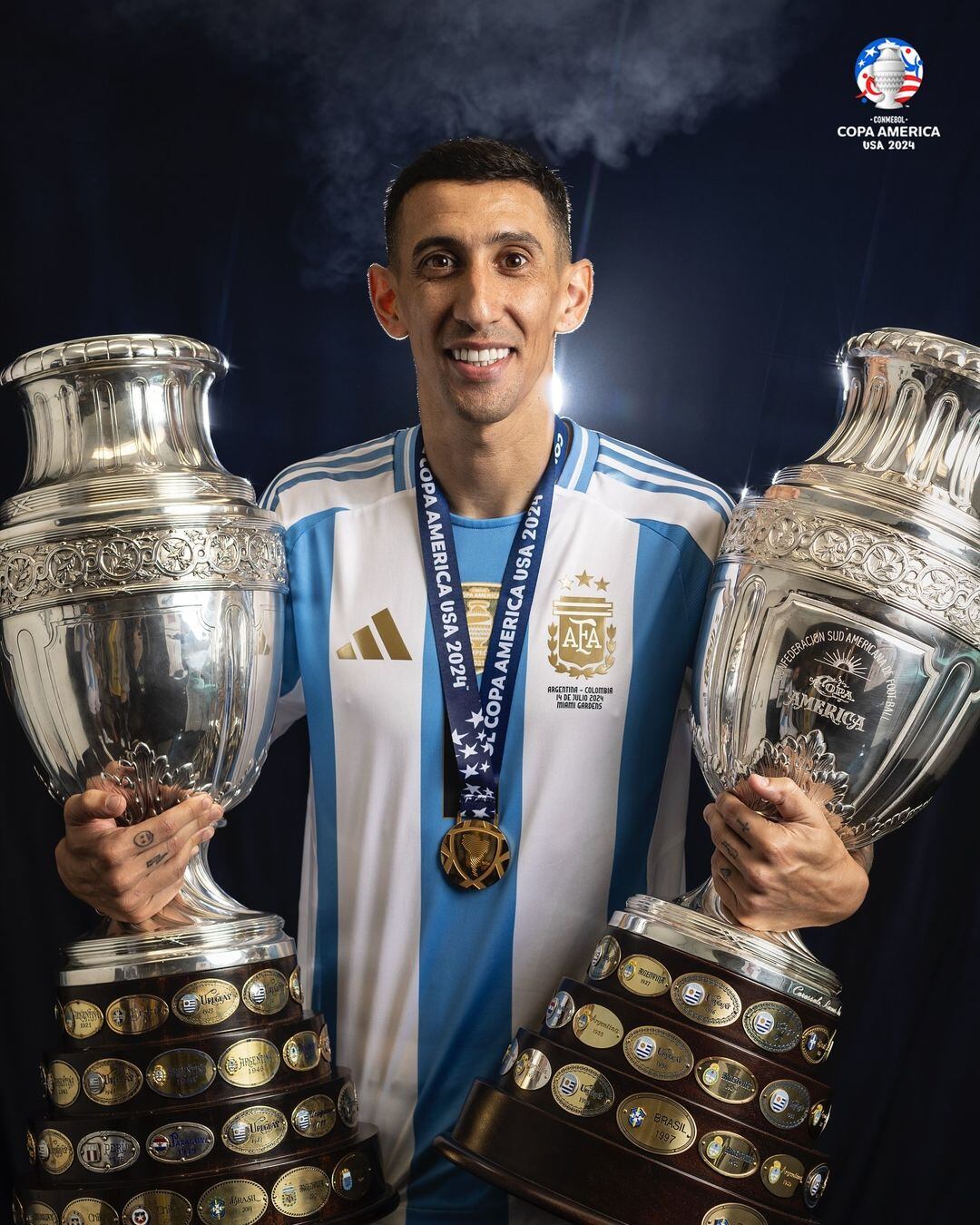 El álbum de fotos de La Scaloneta campeona de la Copa América