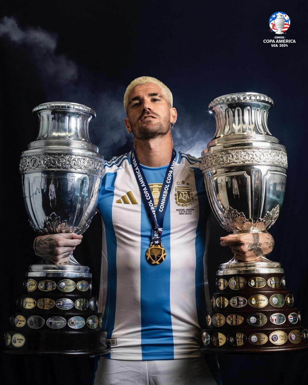 El álbum de fotos de La Scaloneta campeona de la Copa América