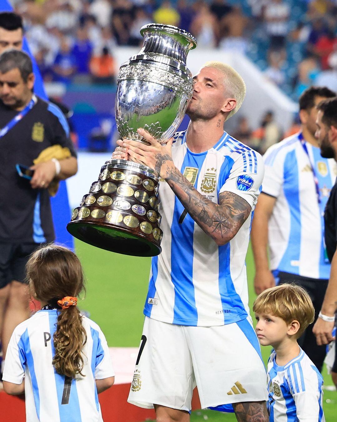 El álbum de fotos de La Scaloneta campeona de la Copa América