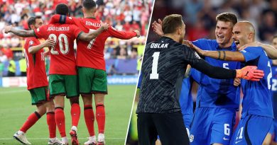 Portugal y Eslovenia luchan por un lugar en los cuartos de final de la Eurocopa