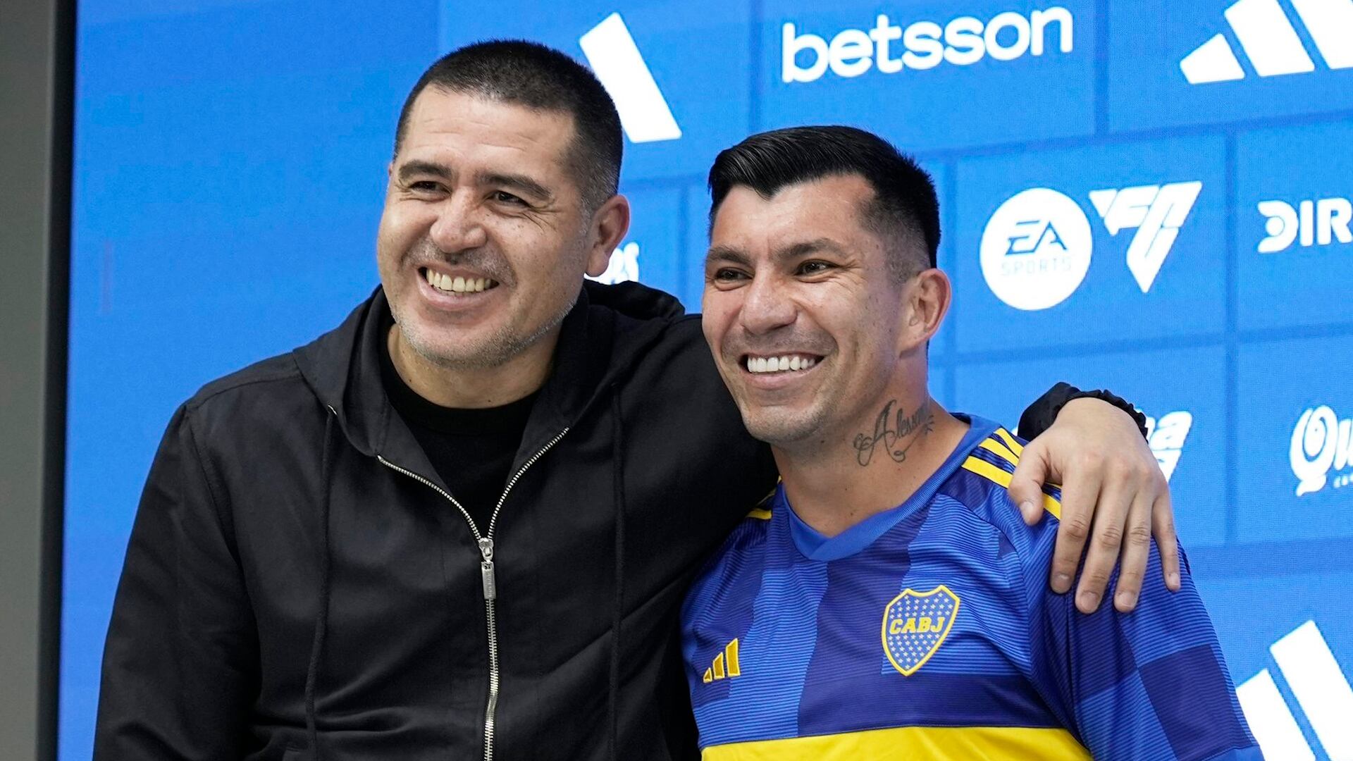 Riquelme Medel conferencia boca