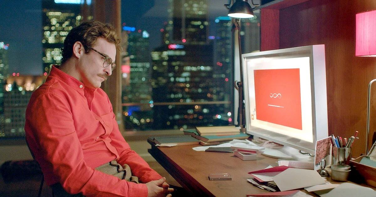 Joaquin Phoenix en una escena de 'Her'