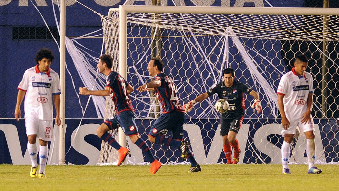 San Lorenzo en la final ida Libertadores 2014