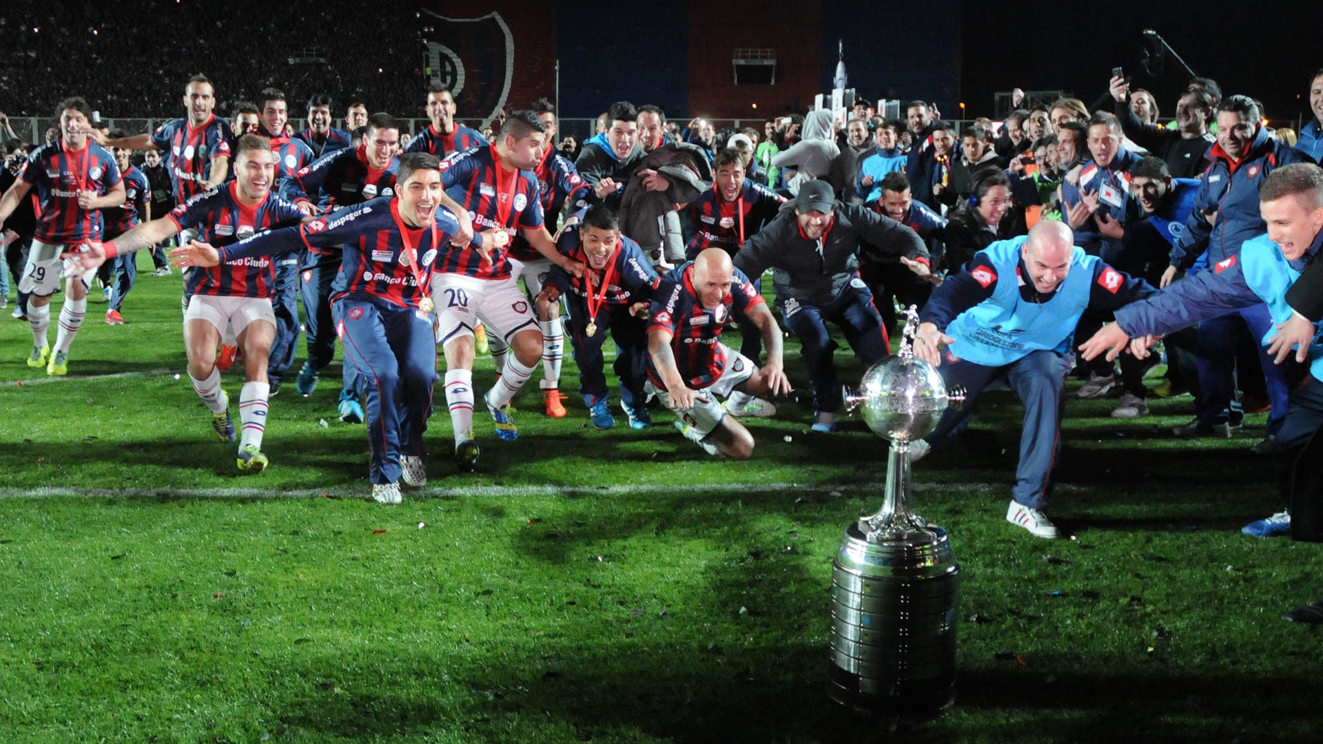 San Lorenzo campeón copa Libertadores 2014 (NA)