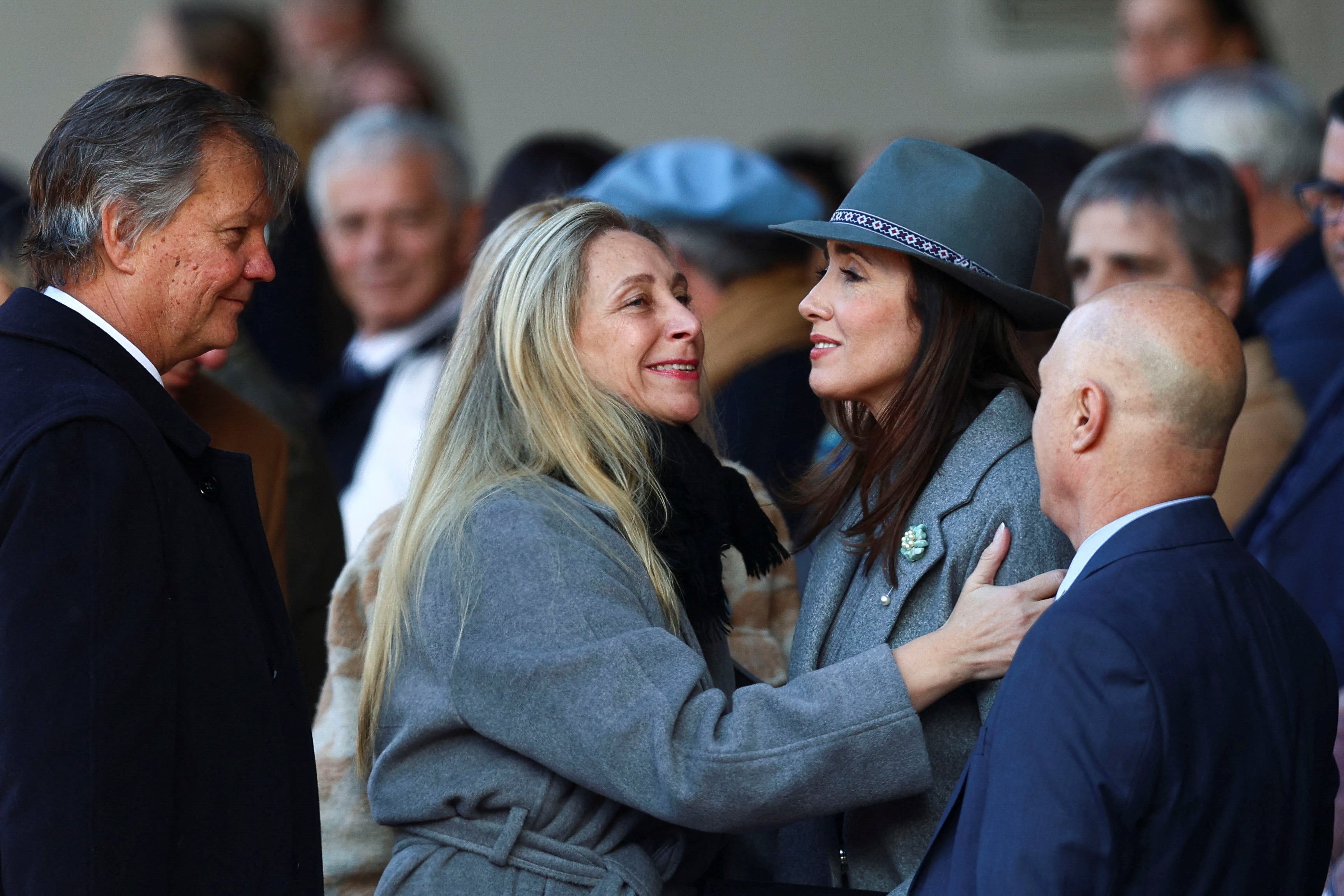 Karina Milei y Victoria Villarruel en la apertura de La Rural, una relación cada vez más distante (REUTERS/Matias Baglietto)