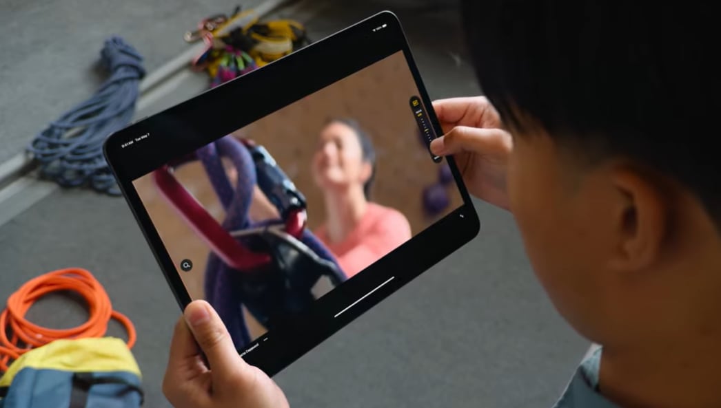 Funciones de la iPad Pro para producciones audiovisuales. (Foto: Apple)