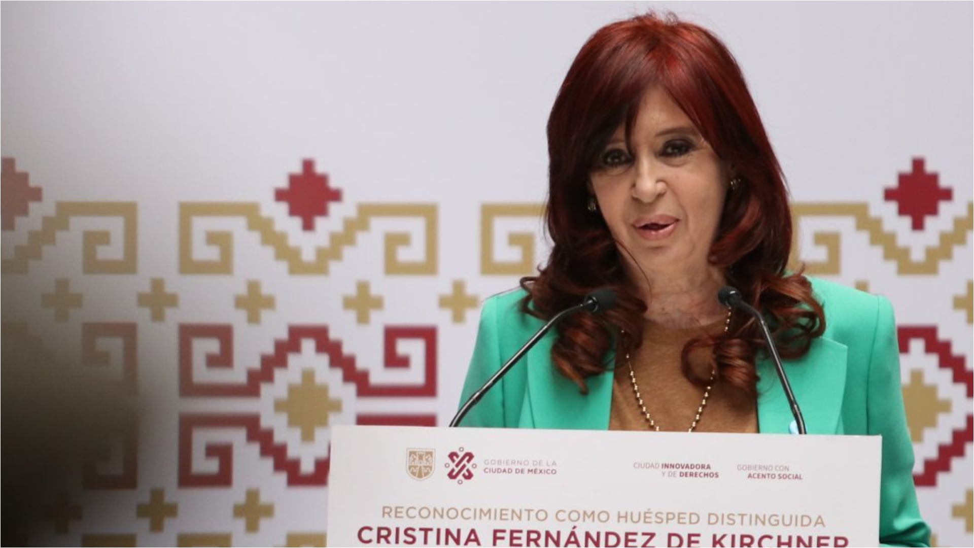 Cristina Fernández de Kirchner-México-6 de agosto