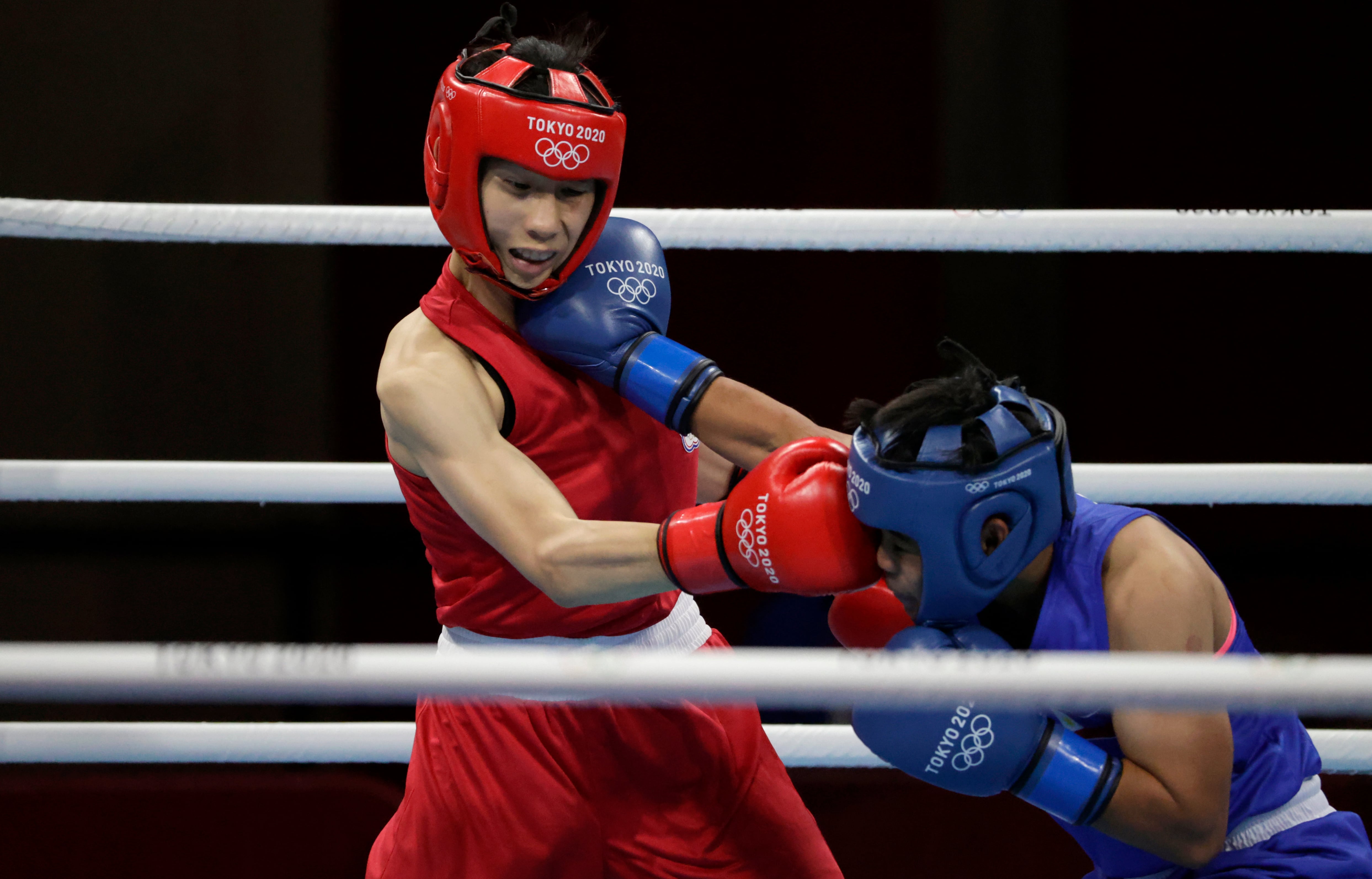 La boxeadora taiwanesa Lin Yu-Ting generó controversias en los Juegos Olímpicos de París 2024 (REUTERS/Ueslei Marcelino)