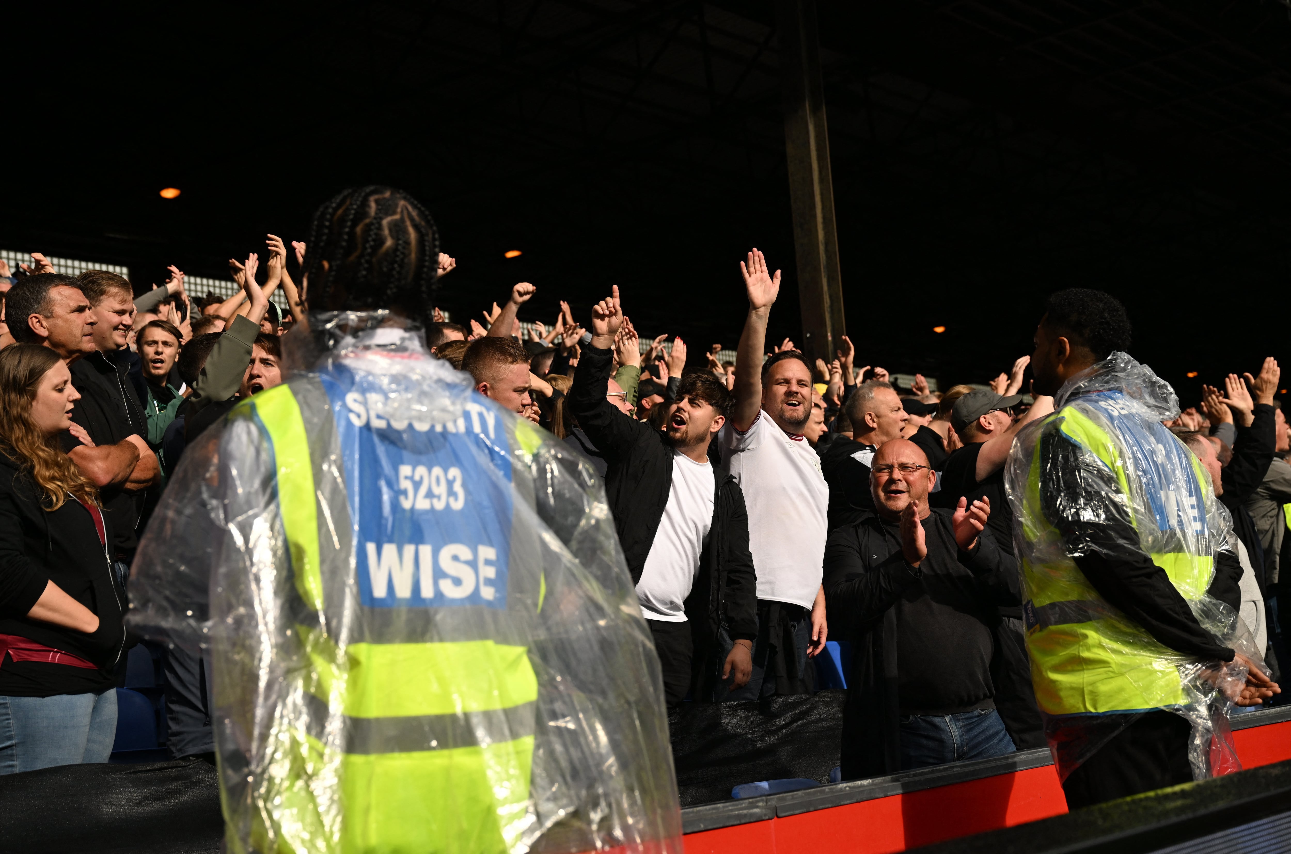 El público de West Ham (REUTERS/Jaimi Joy)