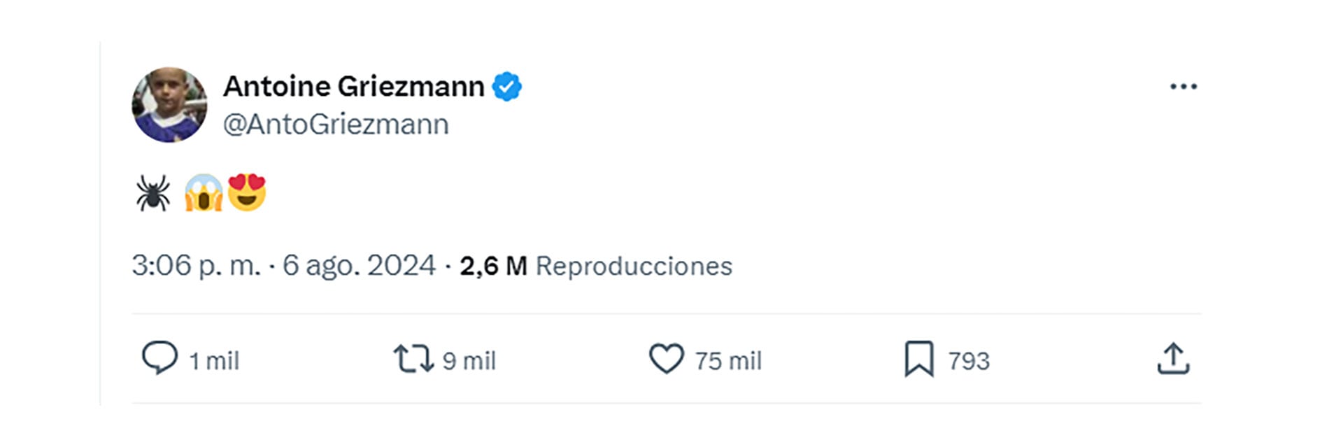 El mensaje de Griezmann por la llegada de Julián Álvarez