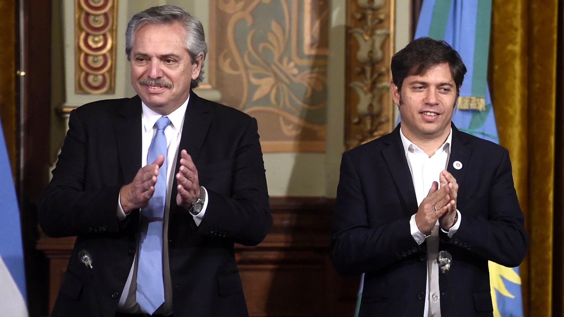 alberto fernandez axel kicillof gobernacion la plata