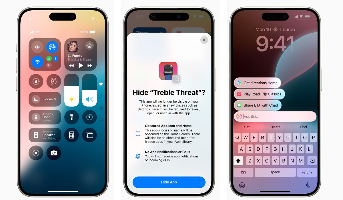 iPhone contará con mejoras en diseño, privacidad y cambios en aplicaciones nativas. (Apple)