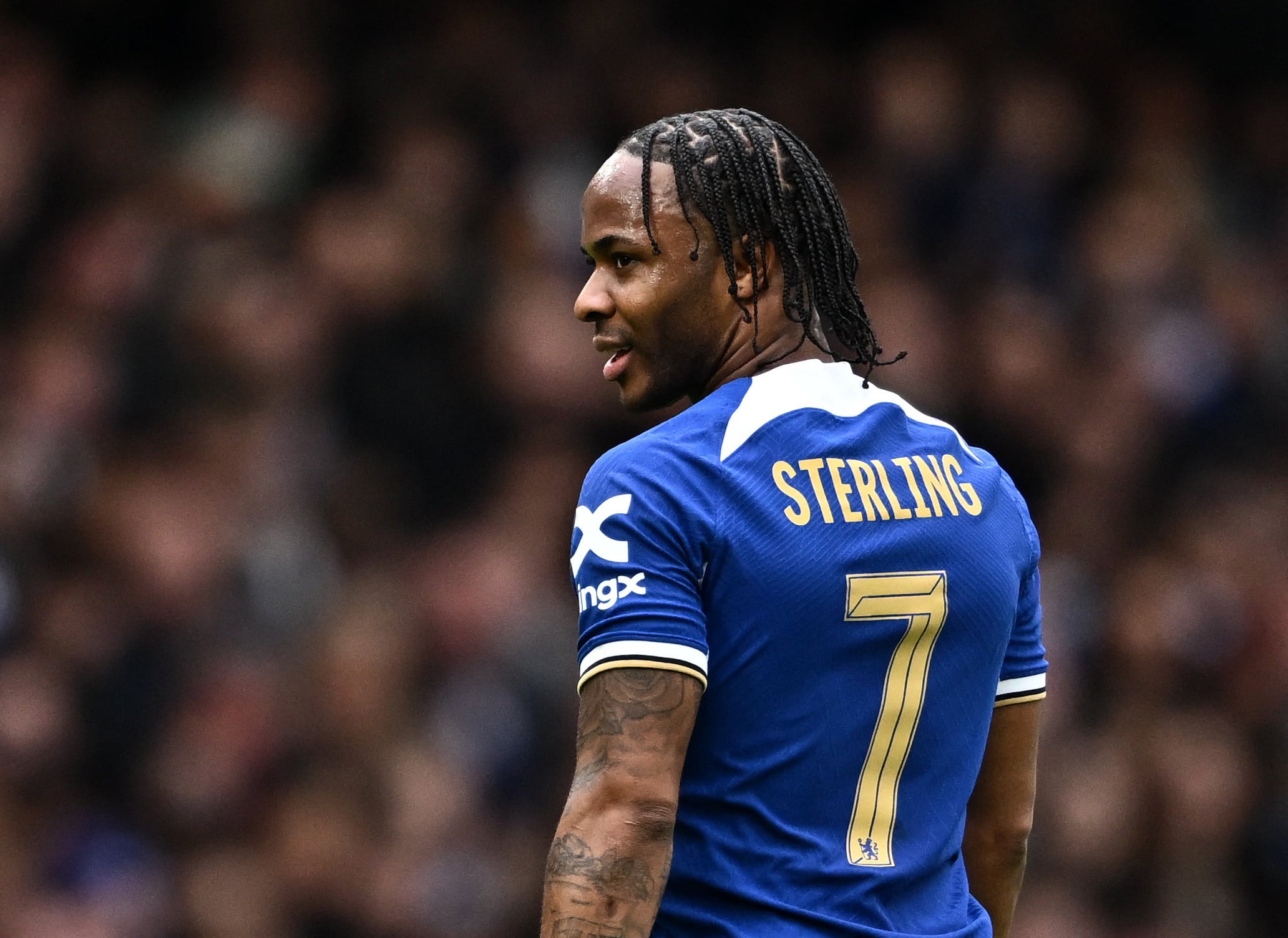 Raheem Sterling fue separado del plantel del Chelsea (REUTERS/Dylan Martinez)