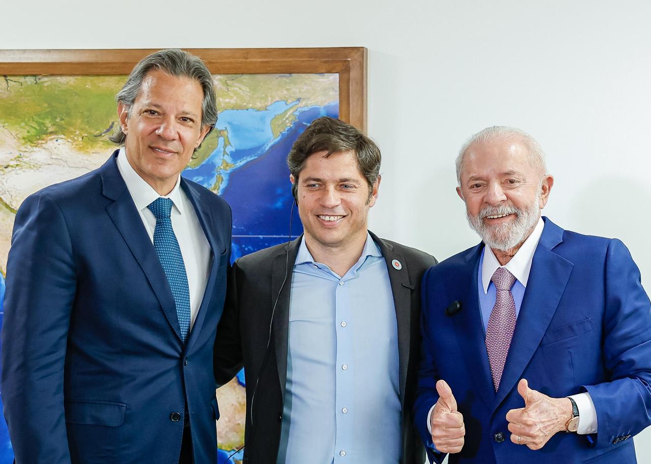 Lula Da Silva y Axel Kicillof