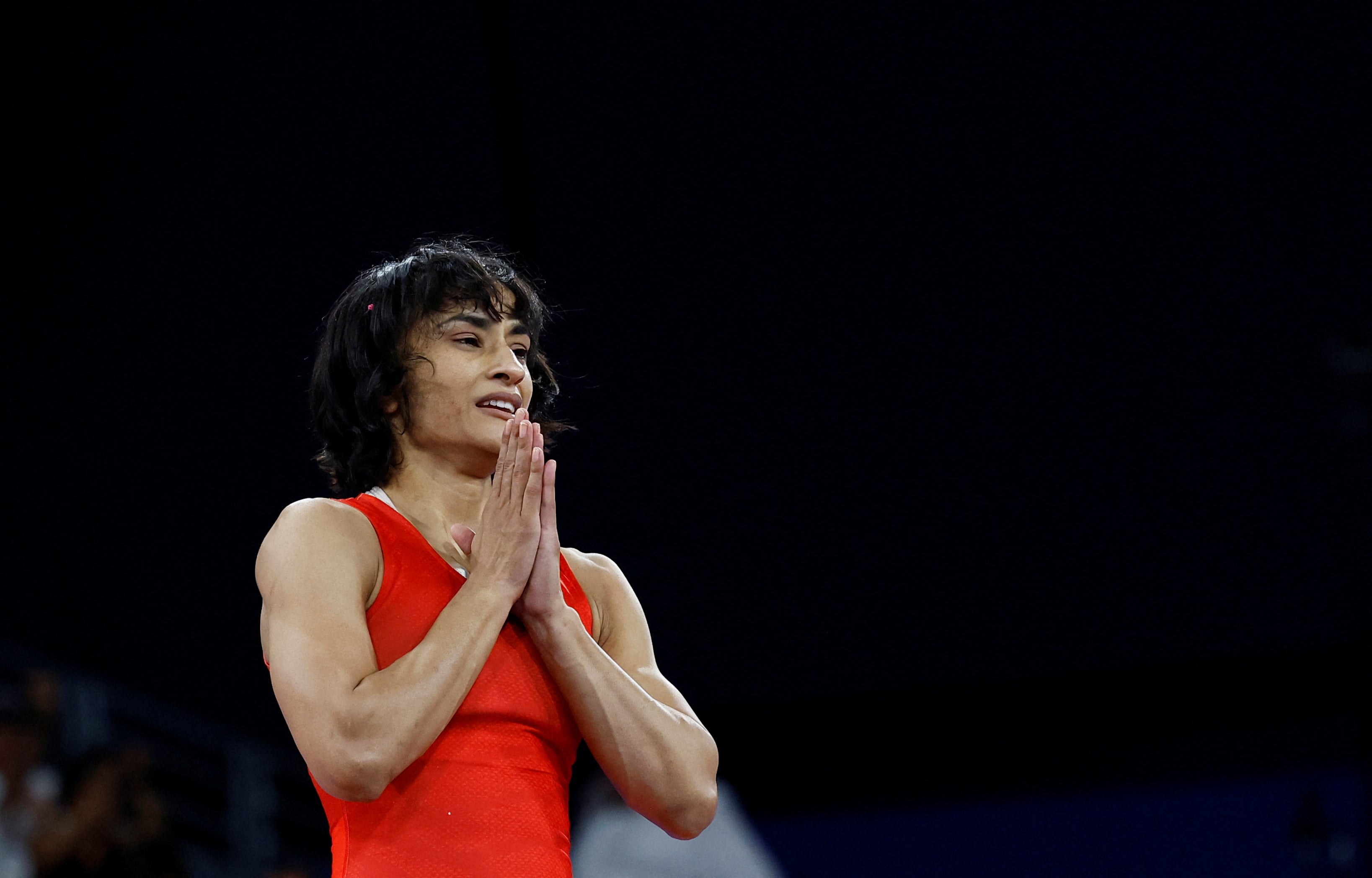 Vinesh Phogat llegó hasta la final de su categoría, pero no pudo competir por fallar en el peso (REUTERS/Kim Kyung-Hoon)