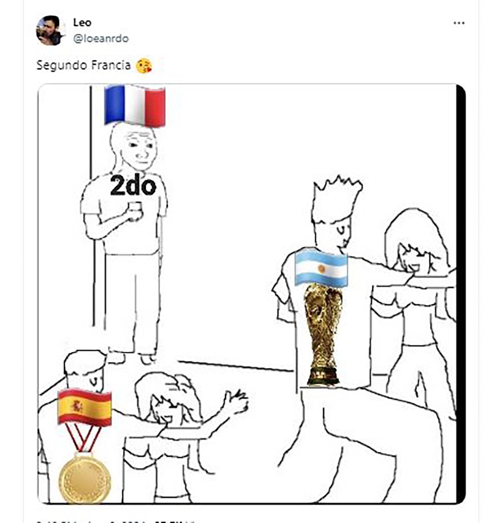 Memes Final Francia-España fútbol Juegos Olímpicos de París