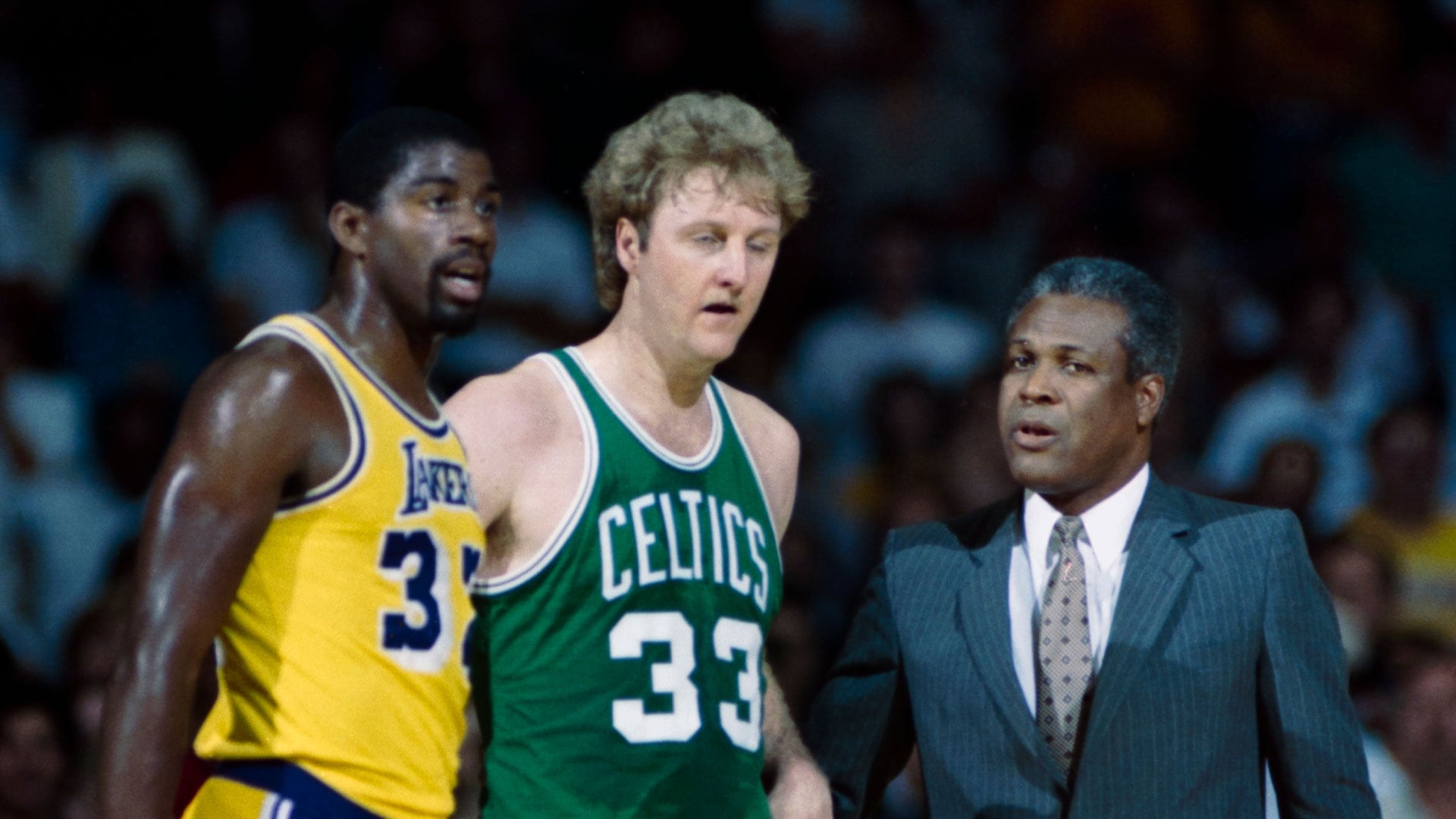 Larry Bird Magic Johnson