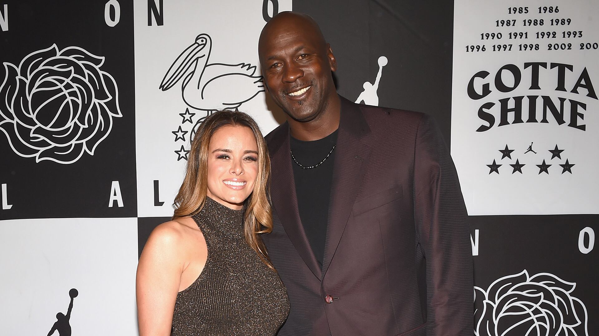 Michael Jordan y su esposa Yvette Prieto