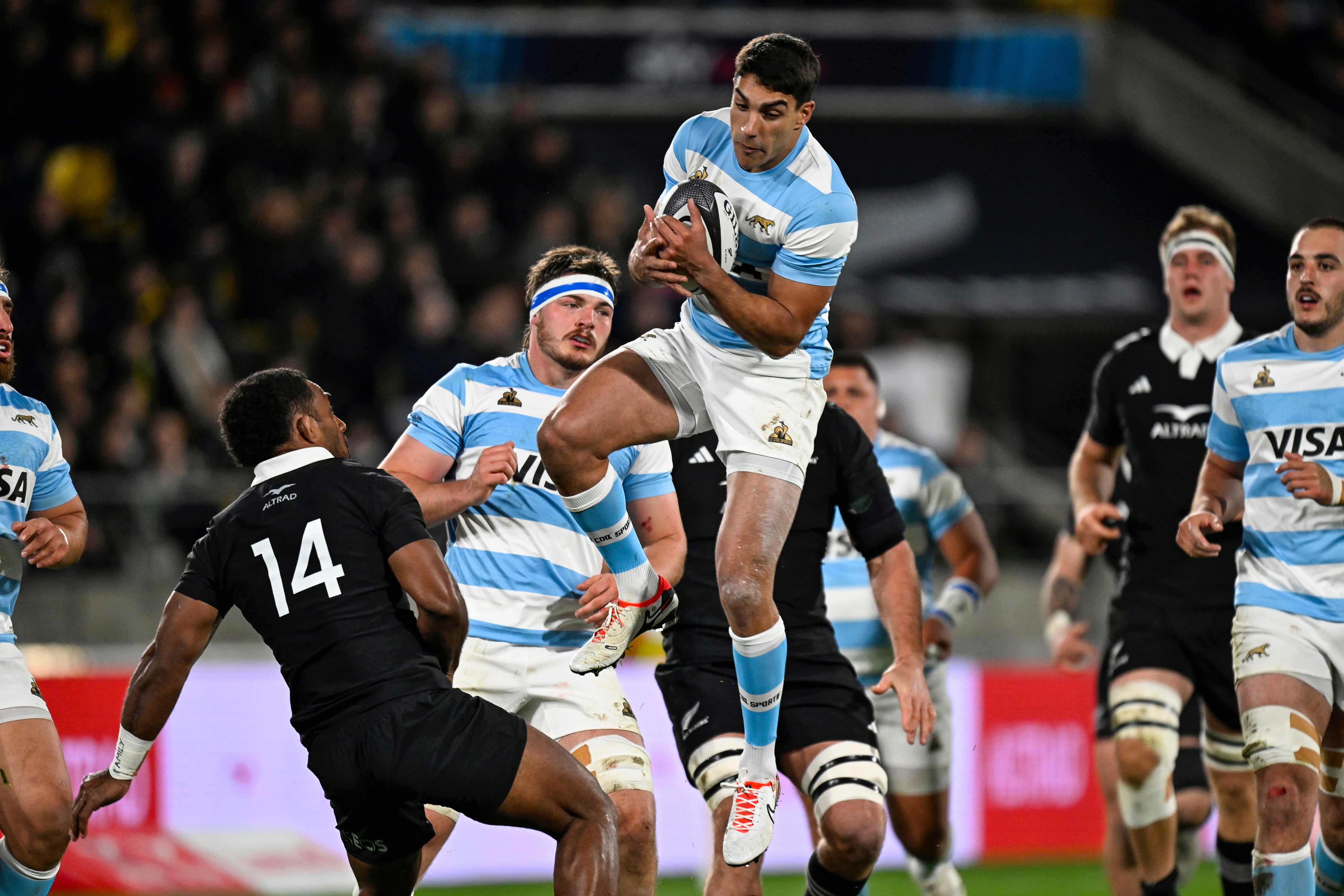 triunfo de los Pumas a Nueva Zelanda