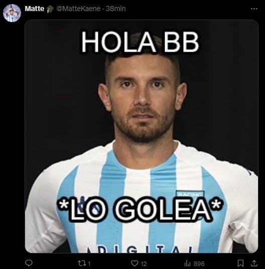 Los memes y reacciones de la goleada de Racing a Huachipato