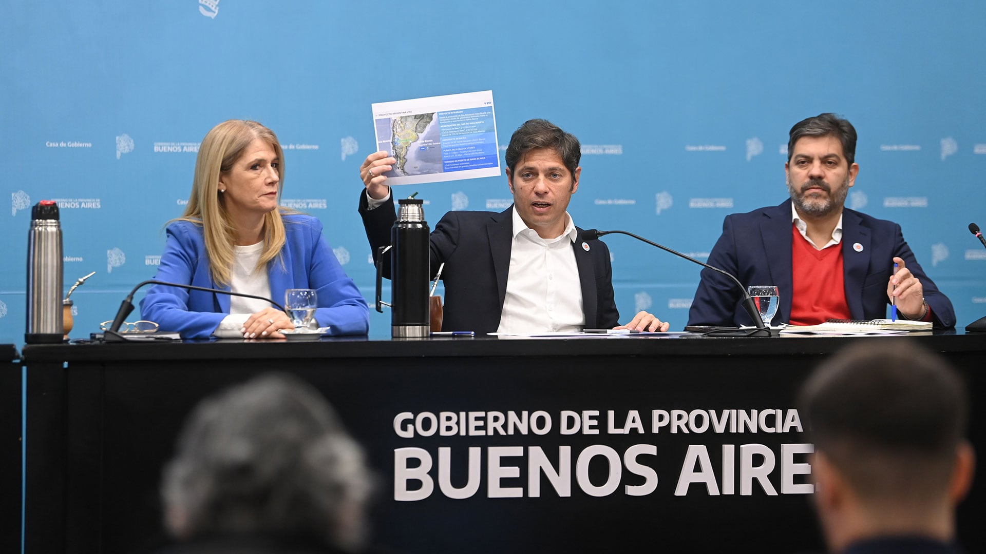 Axel Kicillof conferencia GNL