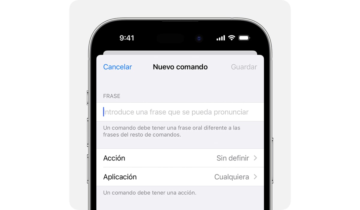 Los usuarios de iPhone puede personalizar comando de Siri. (Apple)