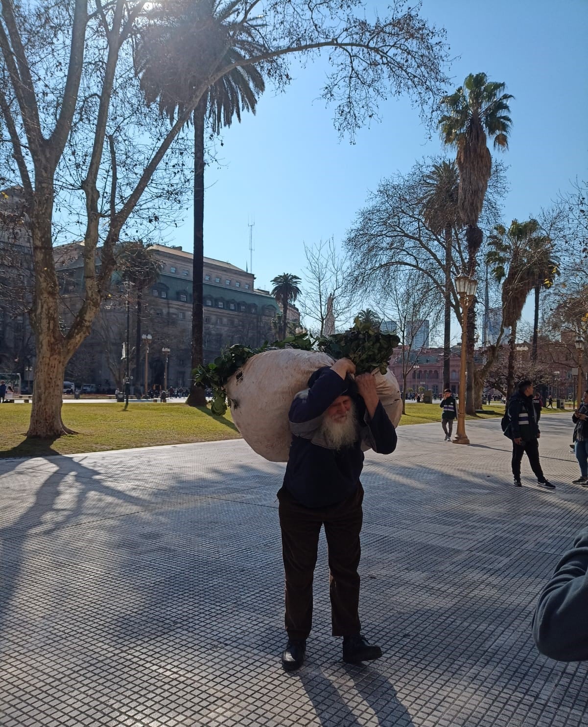 reclamos de productores de yerba misioneros en la Casa Rosada