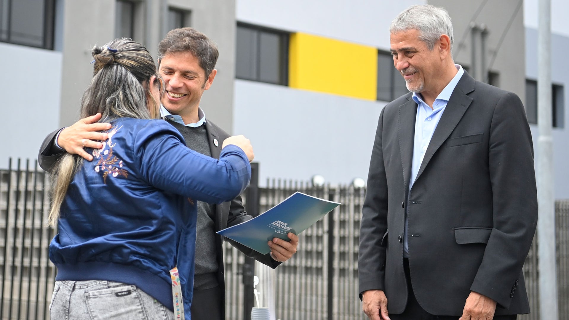 Axel Kicillof Jorge Ferraresi en Avellaneda