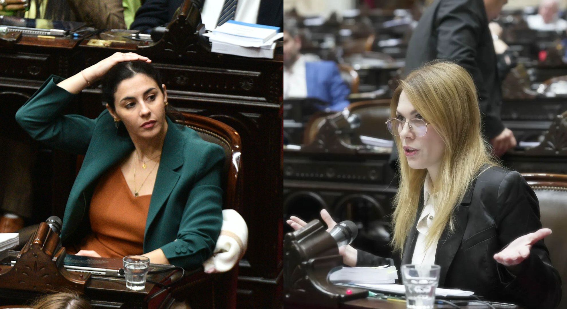 Cruce entre Marcela Pagano y Lilia Lemoine