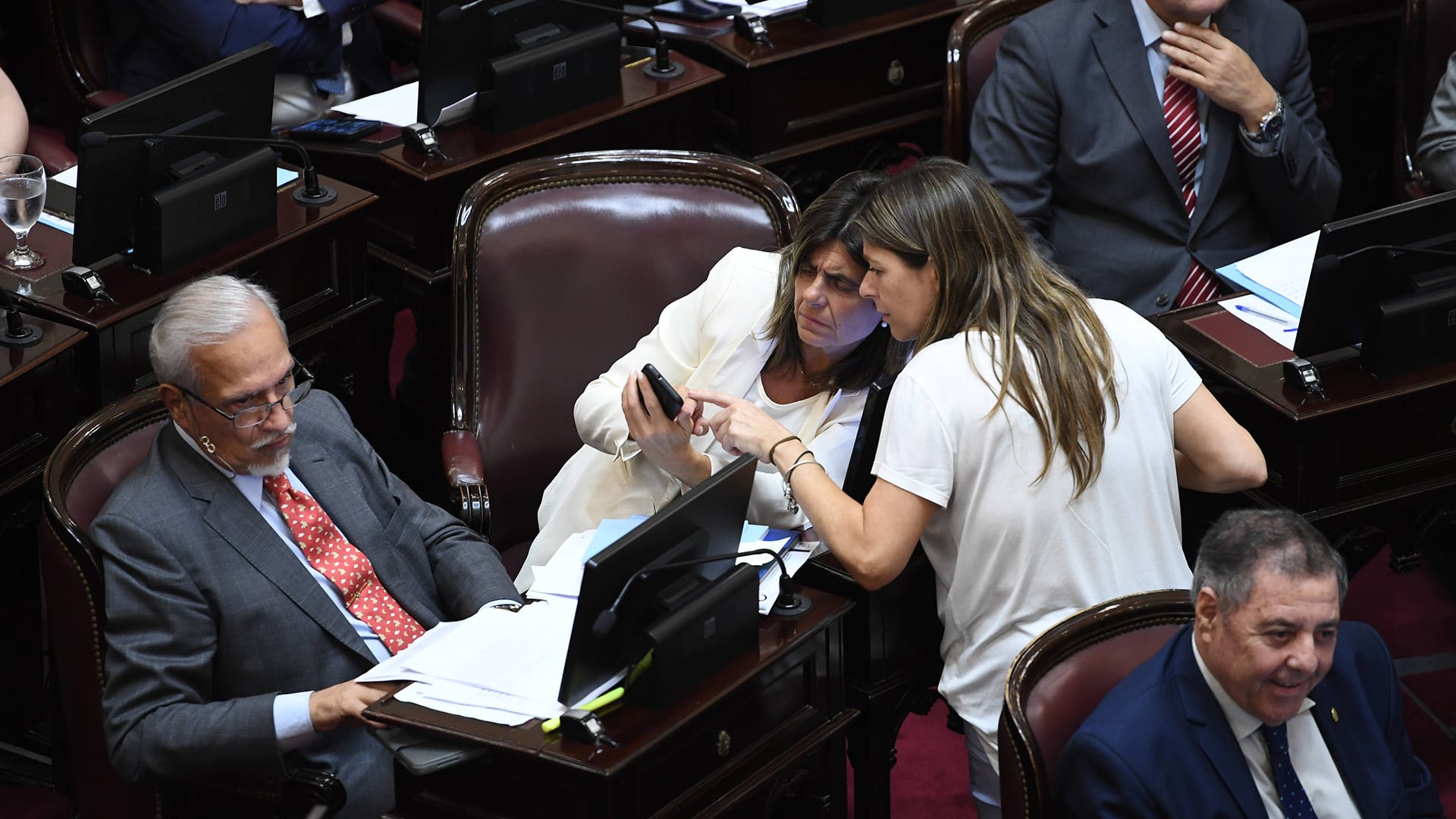 Sesión Pública Especial en el recinto del Senado de la Nación, en Buenos Aires, Argentina, el 13 de diciembre de 2023. Fotos: /Comunicación Senado