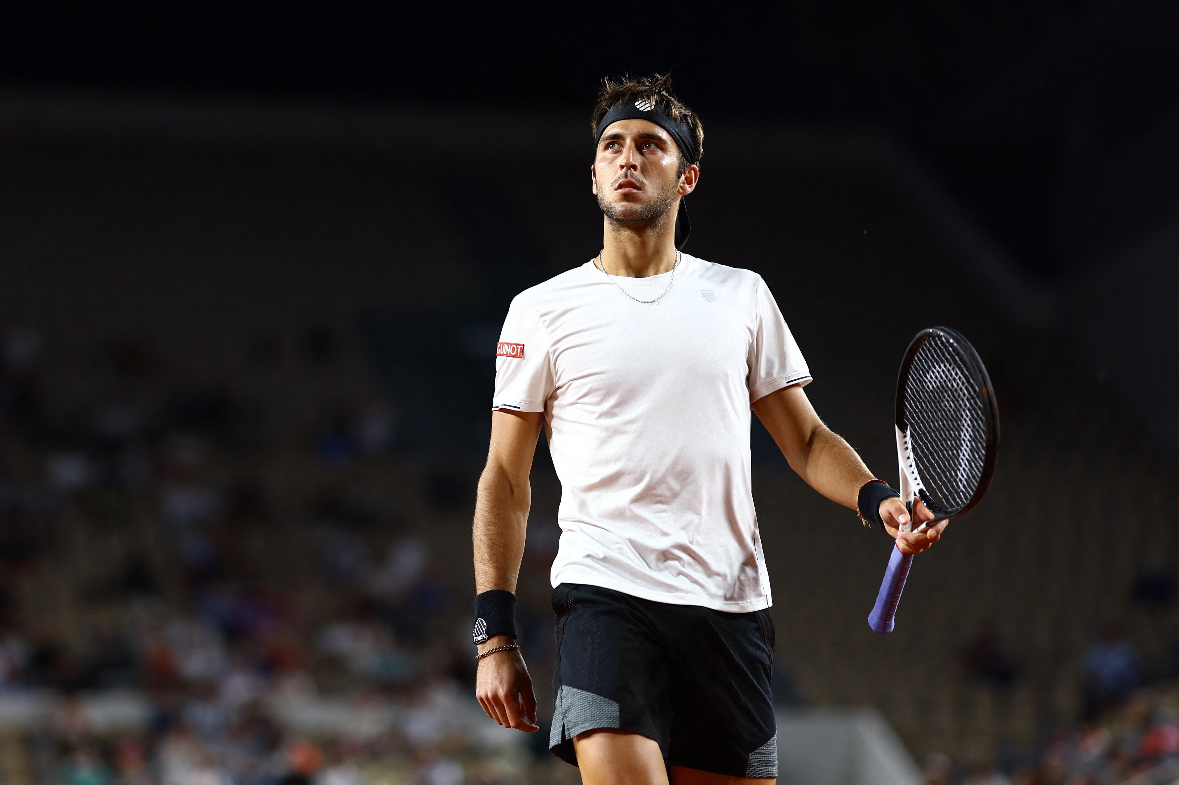 Tomás Etcheverry, uno de los tenistas argentinos que comenzará su participación en la gira asiática en la recta final del año (Foto: REUTERS/Lisi Niesner)