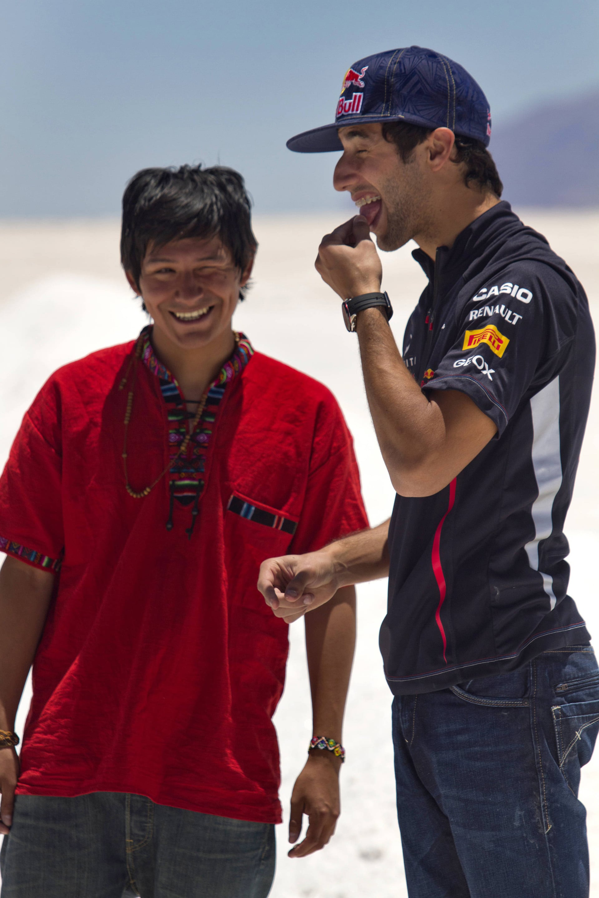 Daniel Ricciardo en Argentina