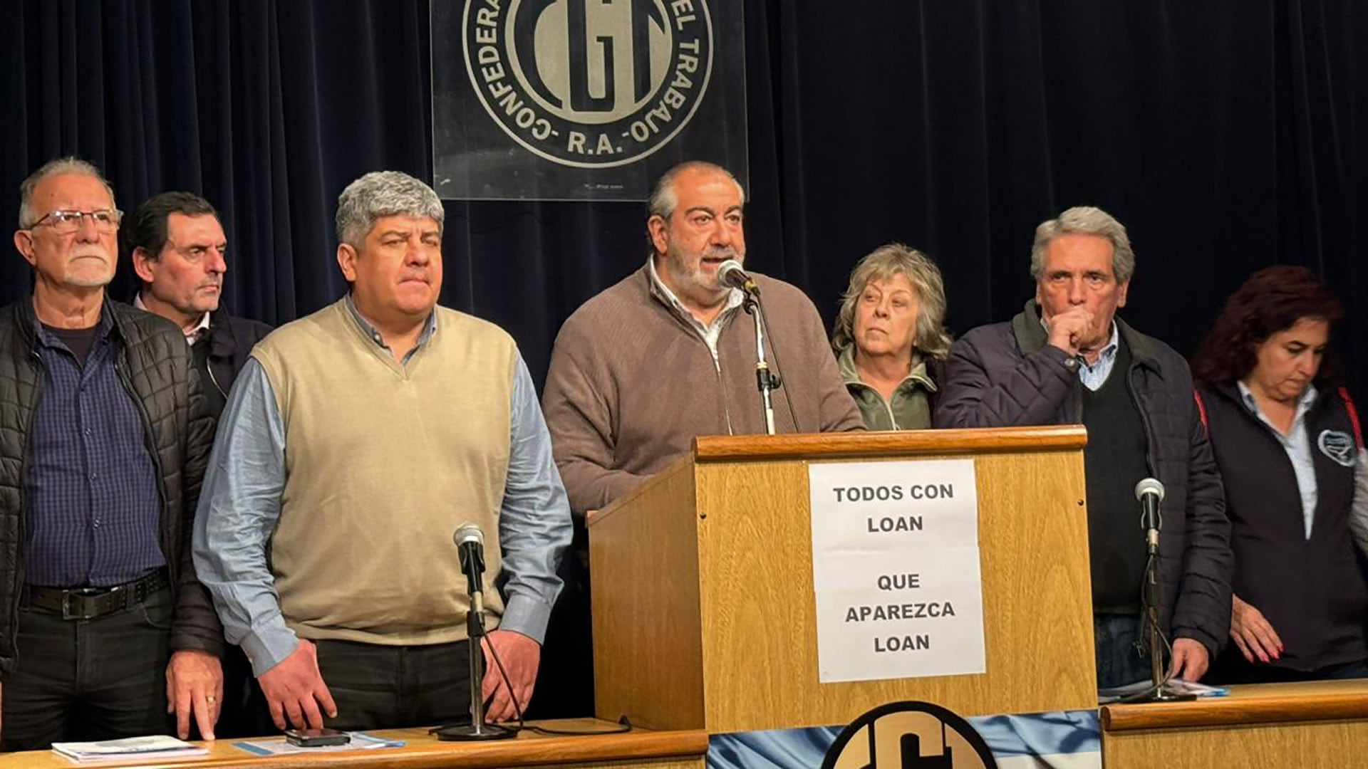 Reunión del consejo directivo de la CGT