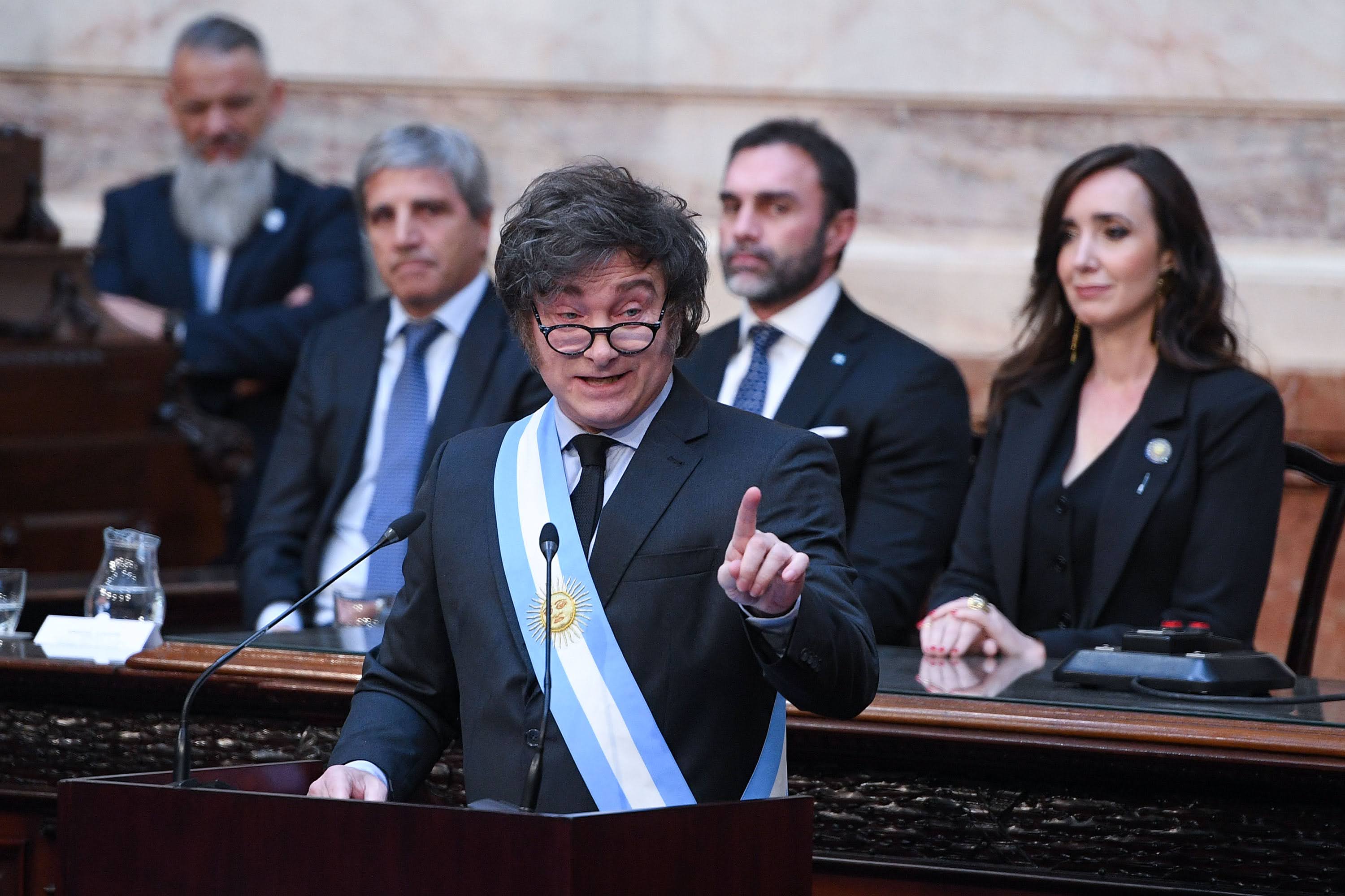 Javier Milei presenta el presupuesto Nacional en el Congreso de la Nación