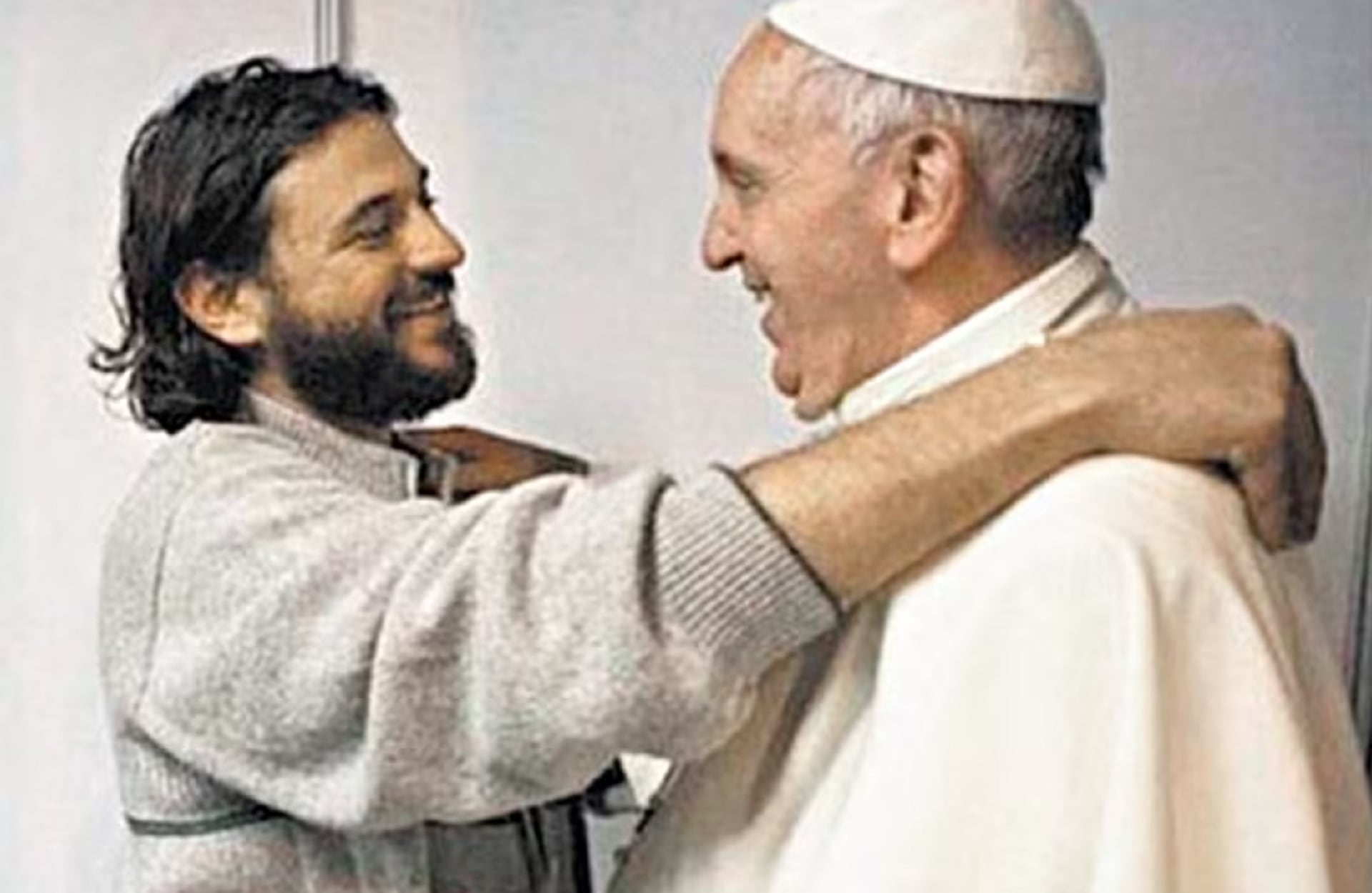 El papa Francisco y Juan Grabois