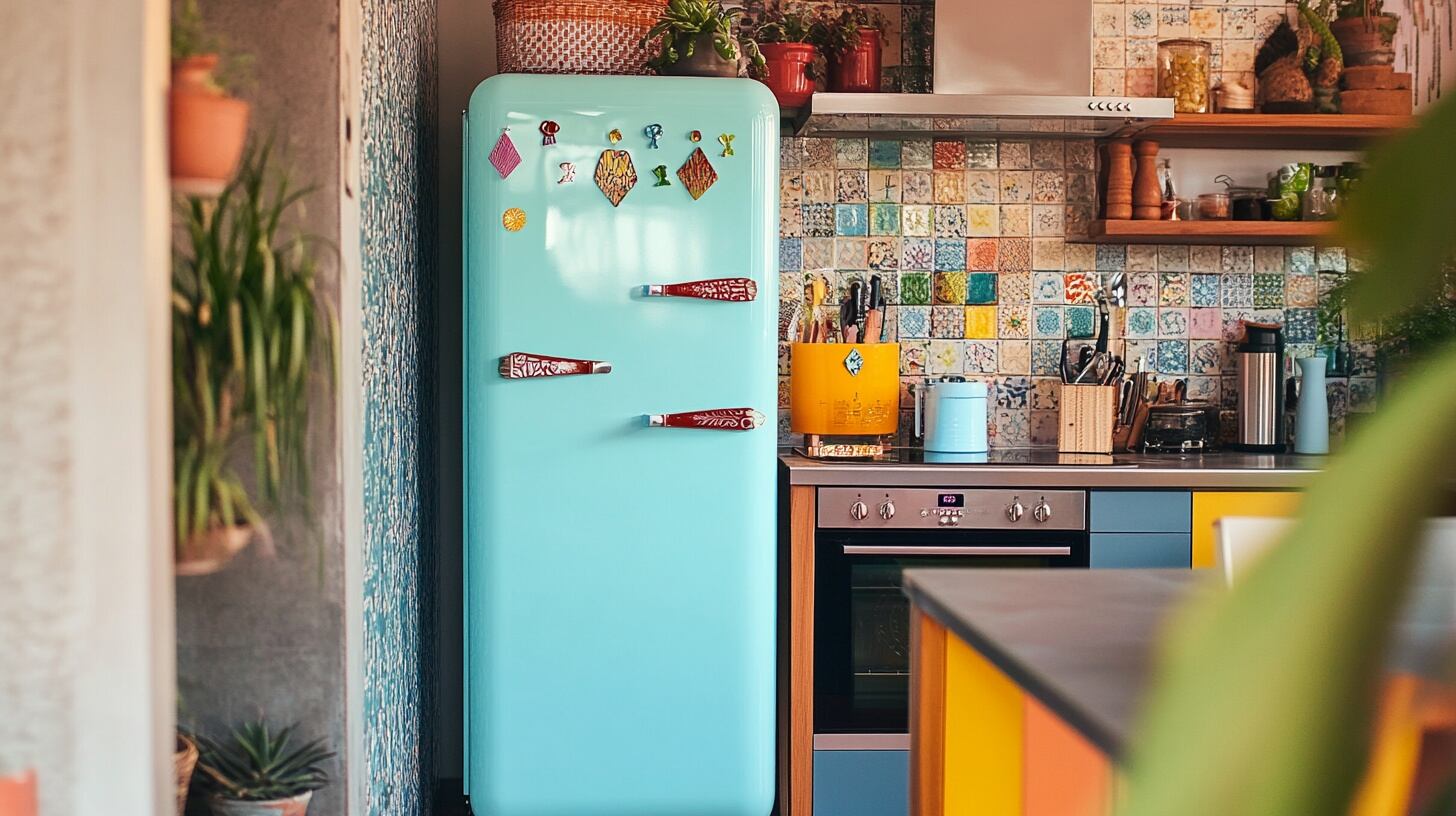 Imanes decorativos para refrigerador, accesorios de cocina, decoración magnética, recuerdos y coleccionables, organización divertida - (Imagen Ilustrativa Infobae)