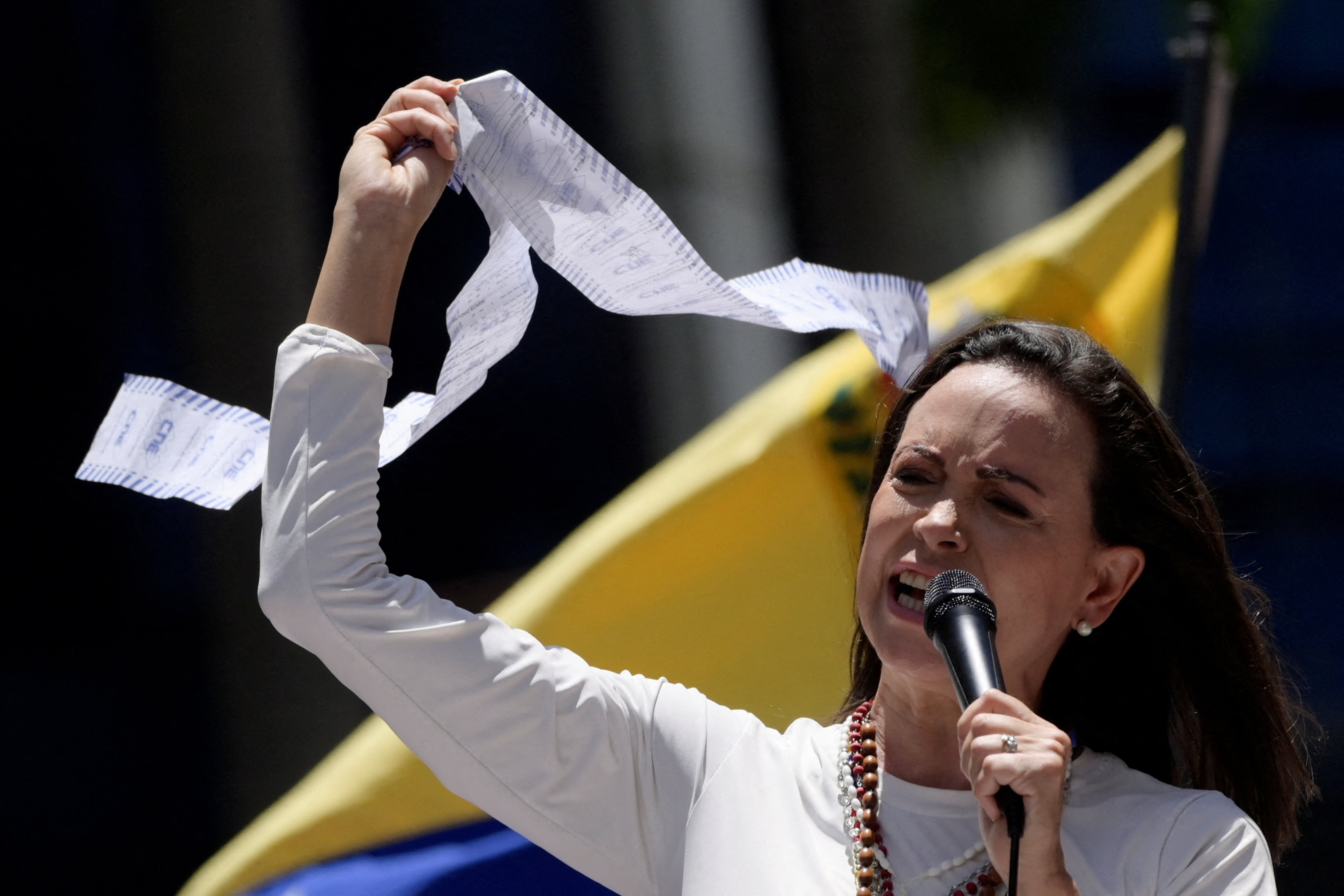 Maria Corina Machado (Foto de archivo) REUTERS/Maxwell Briceno 