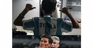 La emoción de Garnacho por el recuerdo de una foto de cuando era un niño con la camiseta de Dybala en la Selección: “Siempre fue dybalista”