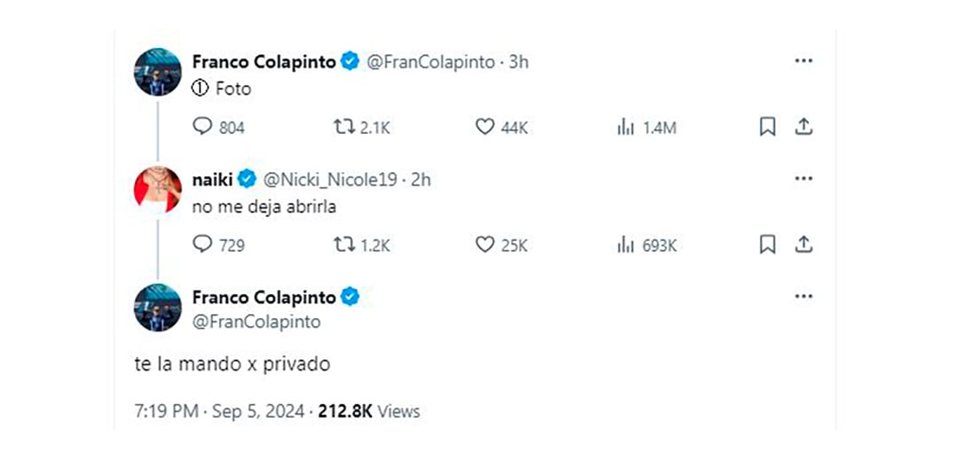 Colapinto-Nicki Nicole