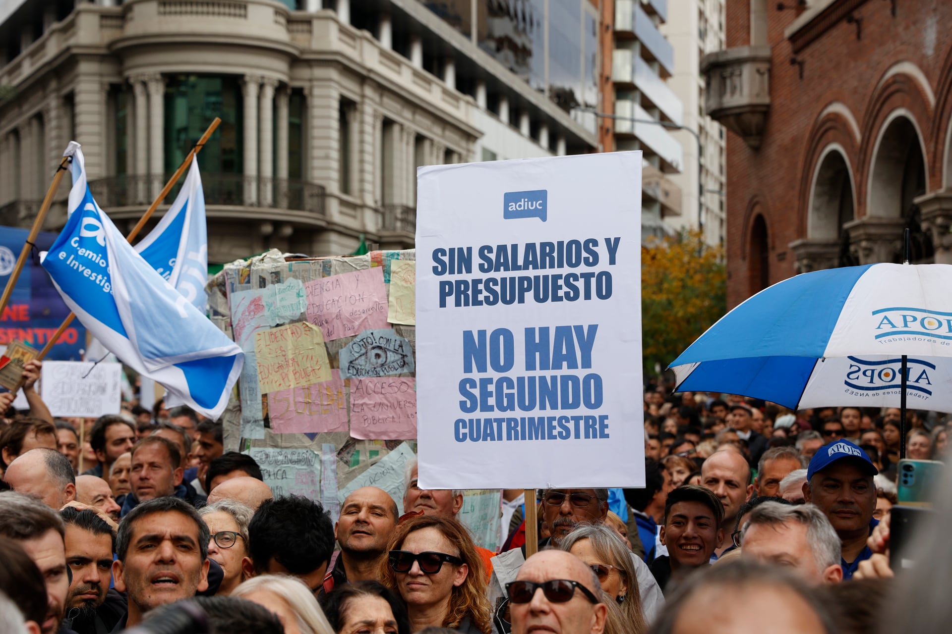 Marcha universitaria federal 23A - Cordoba