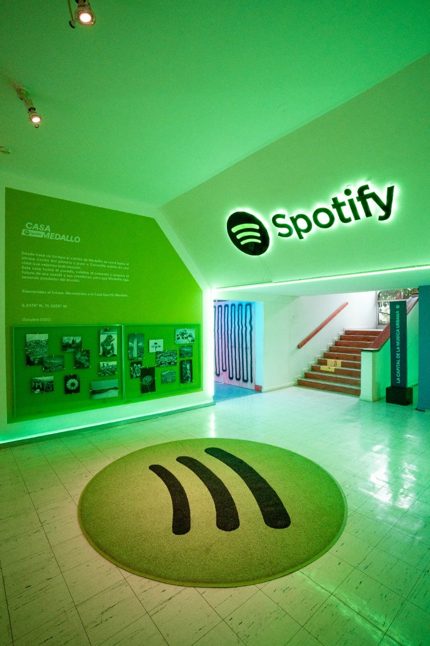 Casa Spotify Medallo en Colombia