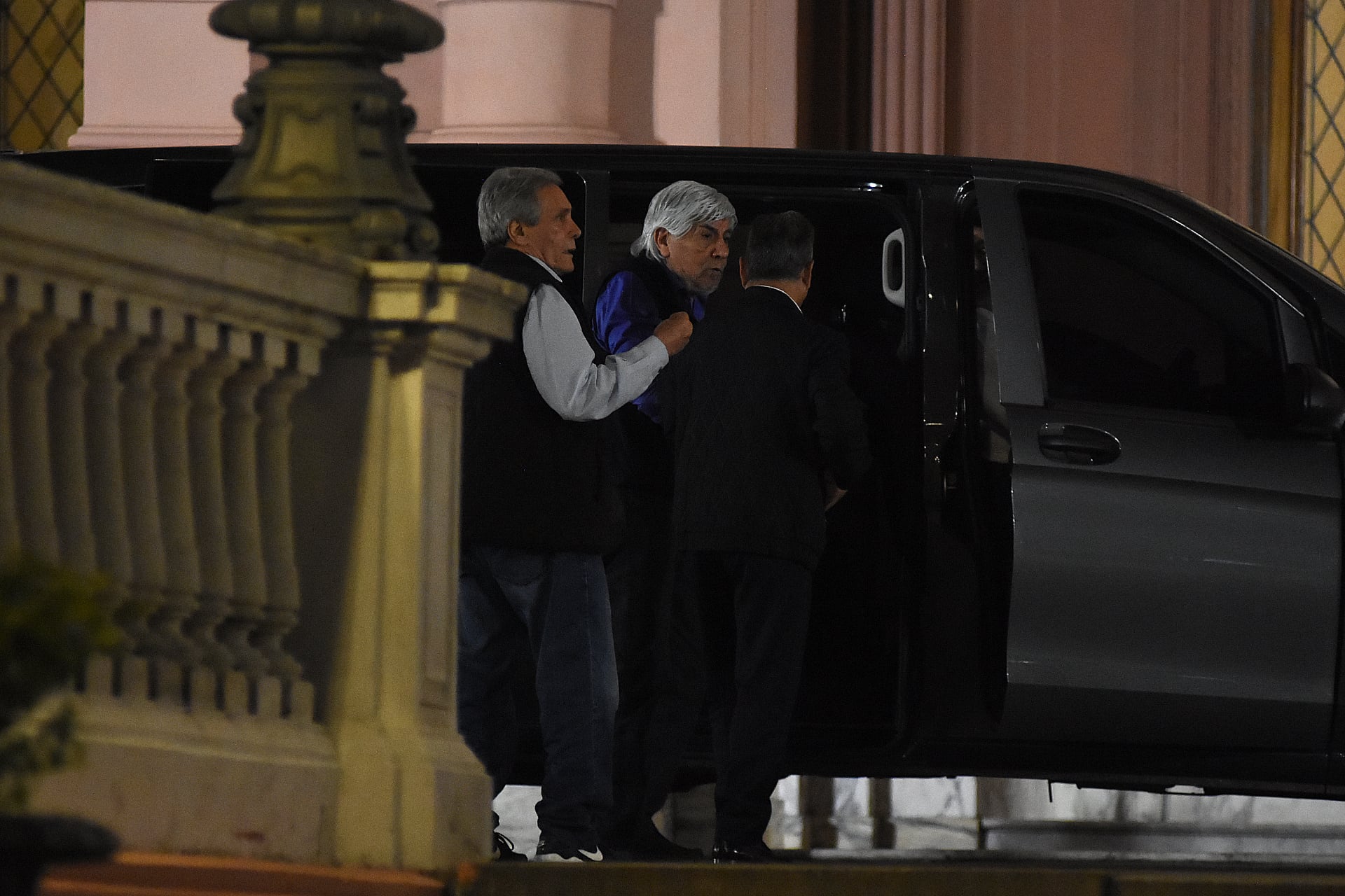 Reunión de la CGT con Guillermo Francos en la Casa Rosada