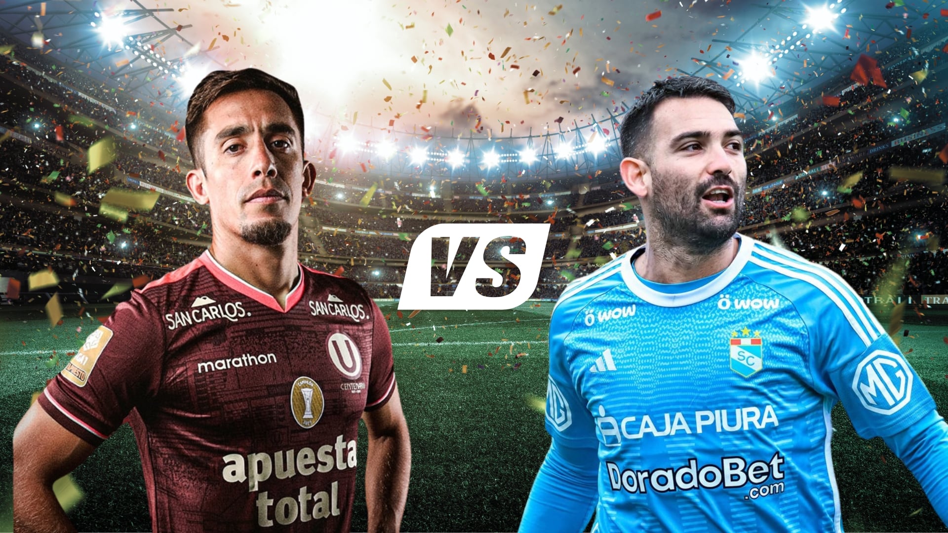 A qué hora juegan Universitario vs Sporting Cristal: partido por la fecha 15 del Torneo Clausura de la Liga 1 2024 - Composición: Infobae Perú.