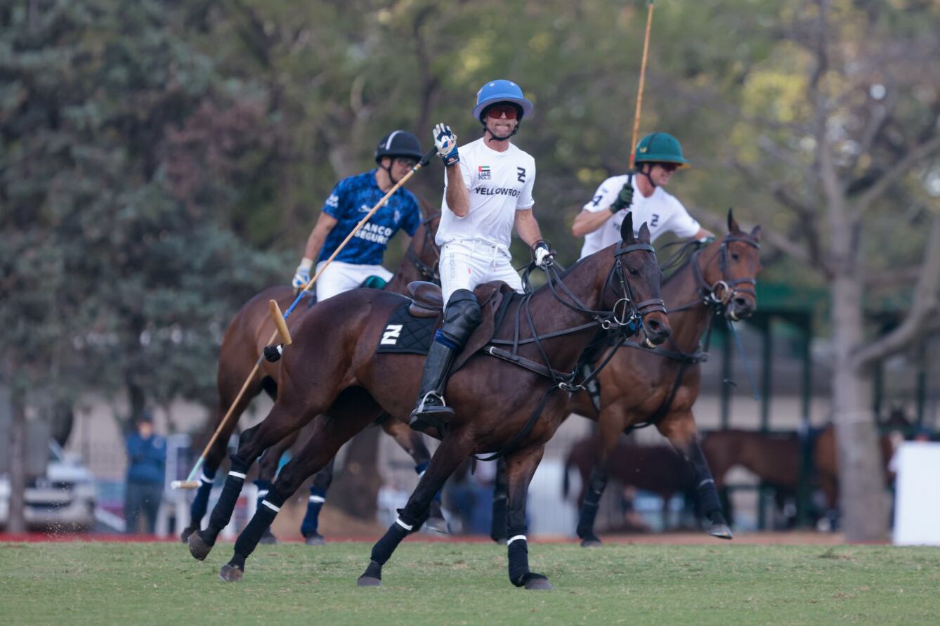 Con el brillo de Guillermo Caset, Ellerstina tuvo un alto rendimiento en el Abierto de Hurlingham, en el que complicó a La Dolfina al punto de llevarlo a un chukker suplementario en una semifinal.