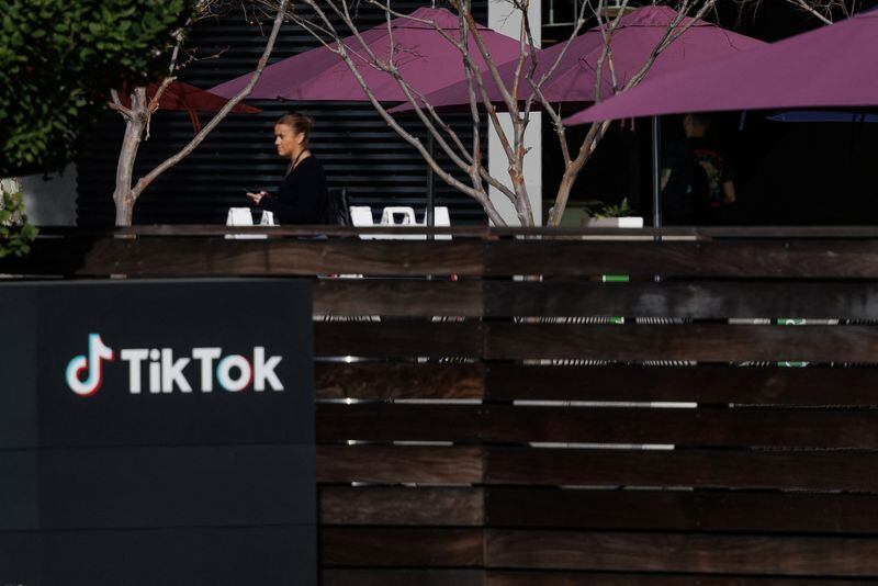 Las oficinas de TikTok en Culver City, California (REUTERS/Mike Blake)