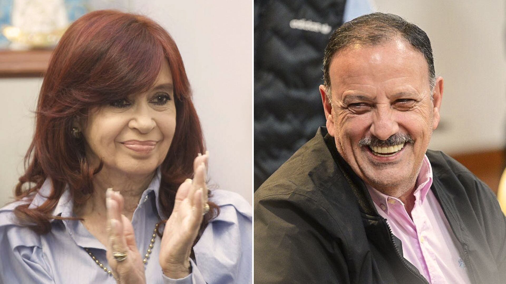 Cristina Kirchner y Ricardo Quintela juegan a fondo en la interna del Partido Justicialista