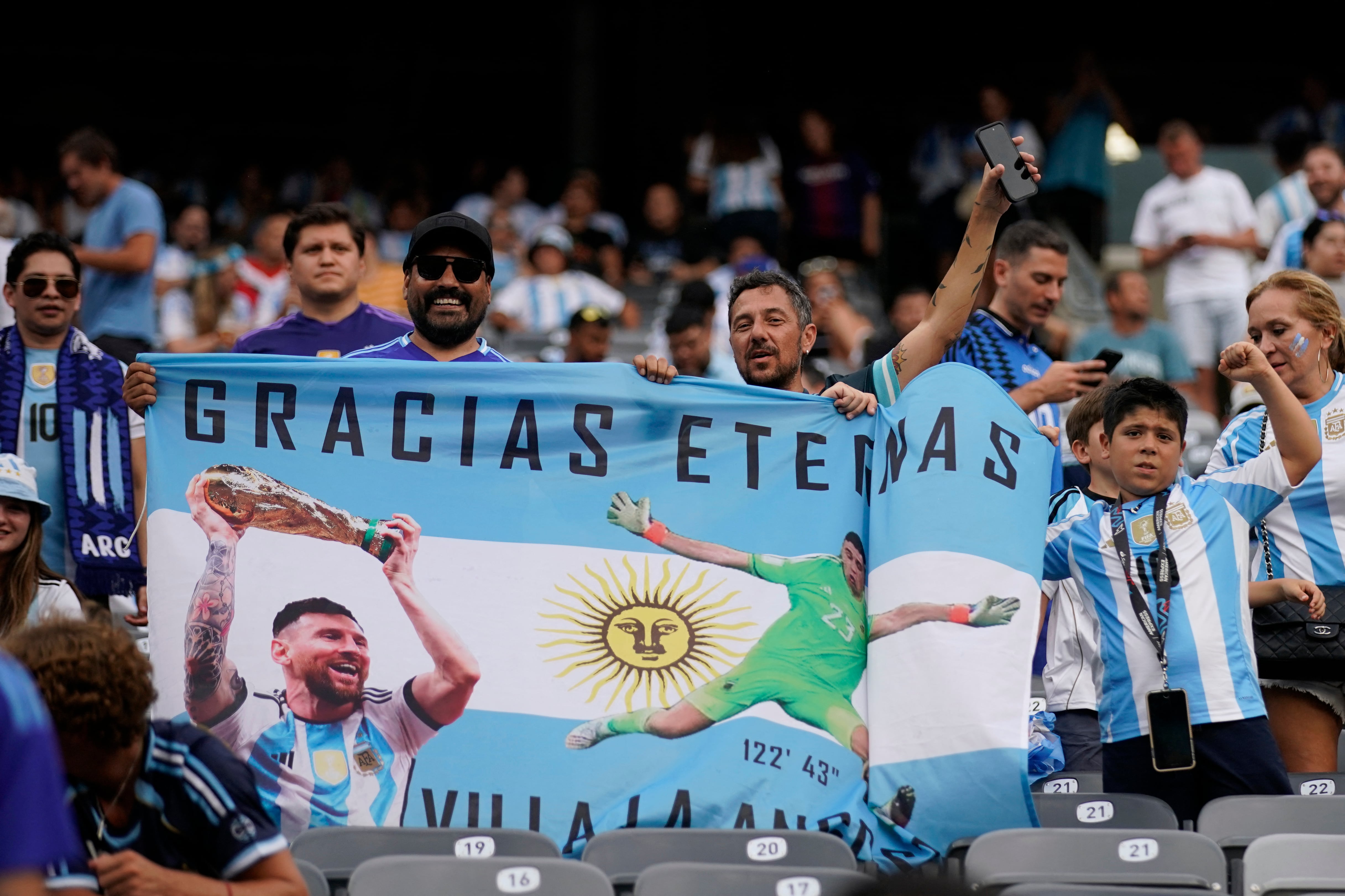 Copa América 2024 - Argentina Canadá - Hinchada