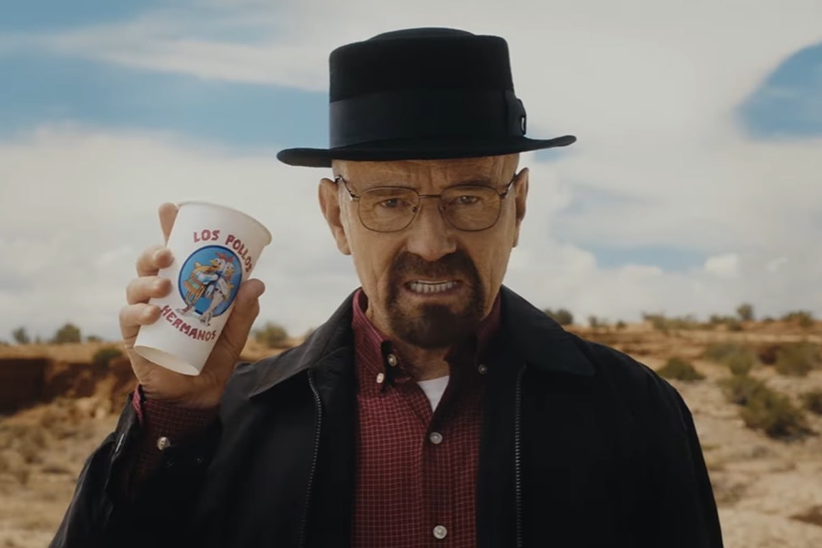 Bryan Cranston protagoniza campaña como Walter White