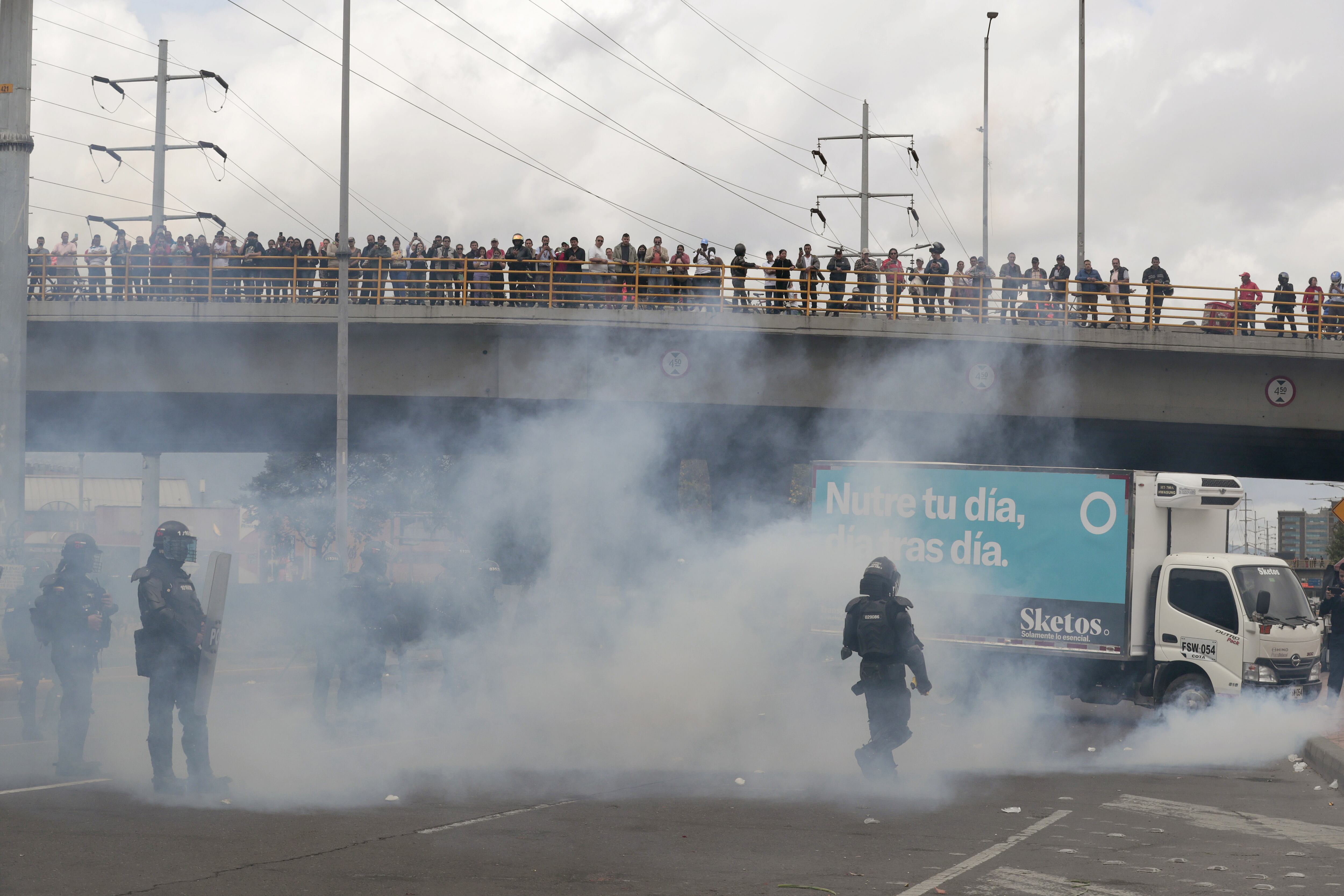 En Orden y Seguridad, Colombia refleja capacidad para manejar conflictos cívicos con un puntaje de 0,53 - crédito Carlos Ortega/EFE